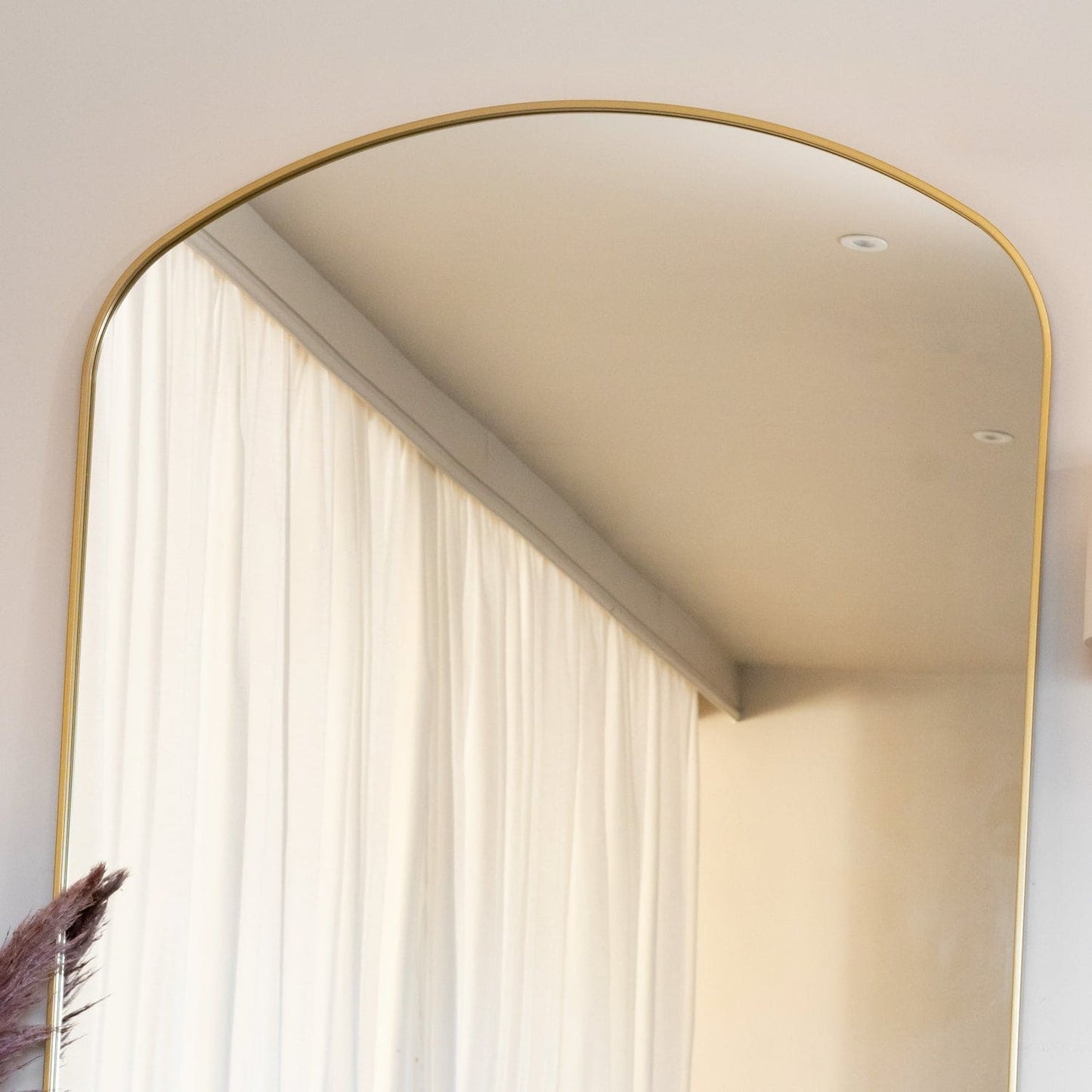Yoko - Gold Metal Gentle Arch Mirror - 200cm x 120cm