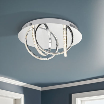 Zancara Flush Ceiling Light