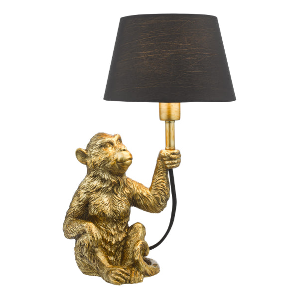 Zira Gold Monkey Table Lamp